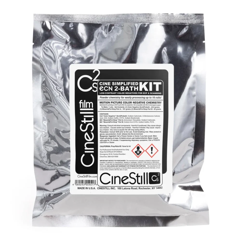 Cs2 “Cine Simplified” ECN 2-Bath Powder Kit (16 Rolls) 1 Cs2 “Cine Simplified” ECN 2-Bath Powder Kit (16 Rolls)