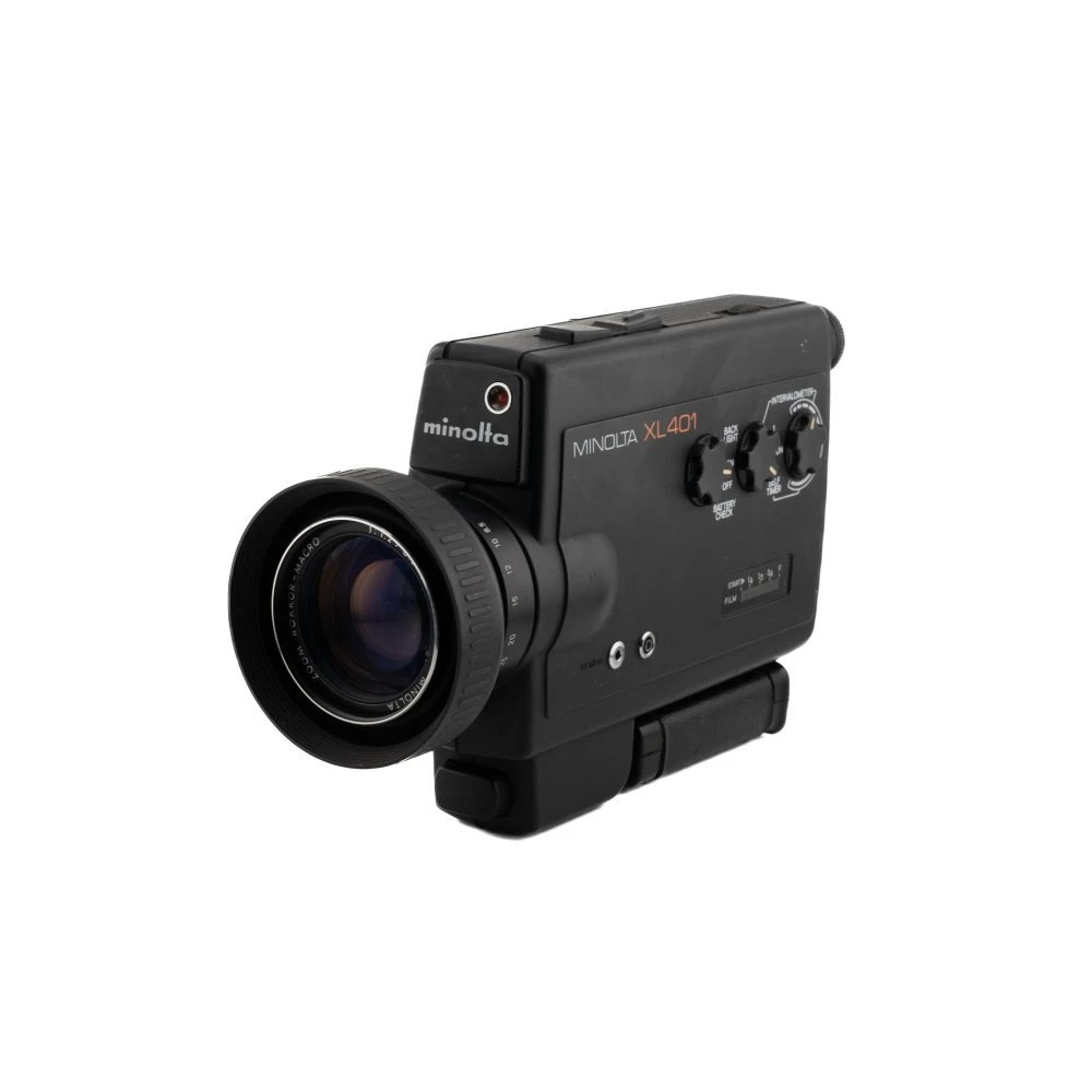 Minolta XL401 Super 8 Movie Film Camera 1 Minolta XL401 Super 8 Movie Film Camera