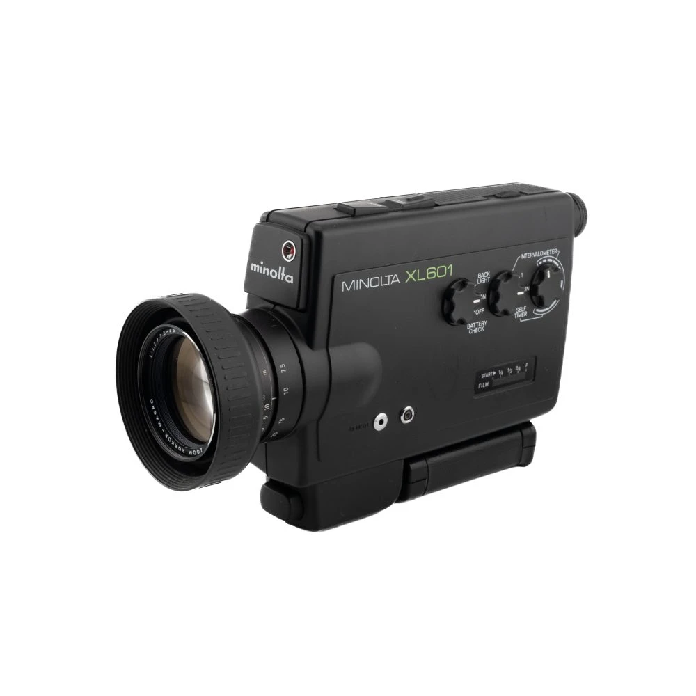 Minolta XL601 Super 8 Movie Film Camera 1 Minolta XL601 Super 8 Movie Film Camera