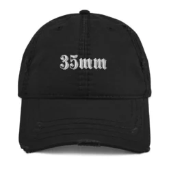 35mm Distressed Dad Hat