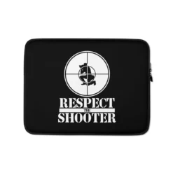 Respect The Shooter Laptop Sleeve 5 Respect The Shooter Laptop Sleeve -Pro Camera Kit Store mockup ac227688