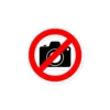 No Cameras Stickers