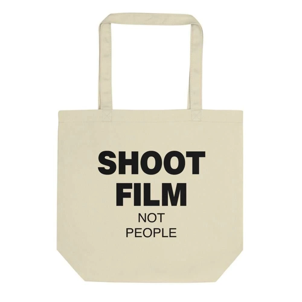 Shoot Film Not People Eco Tote 1 Shoot Film Not People Eco Tote