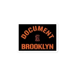 Document Brooklyn Stickers