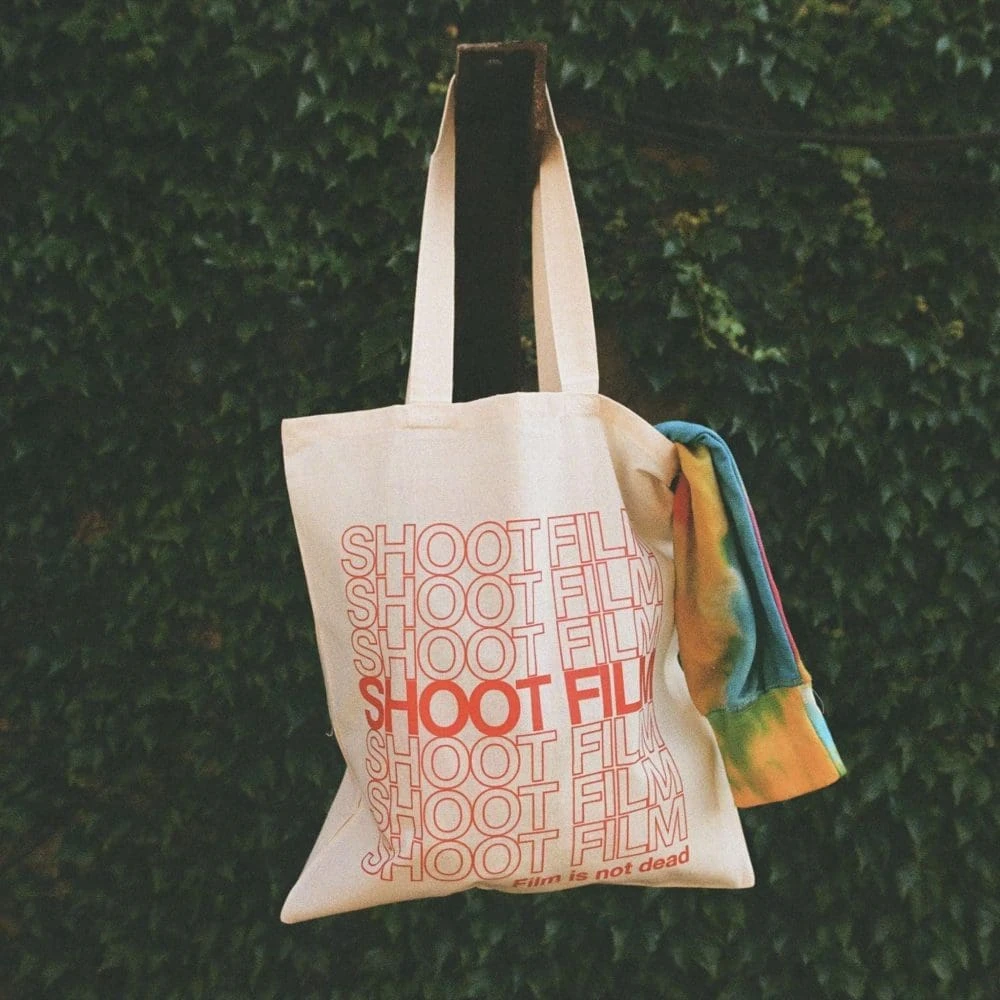 SHOOT FILM ECO TOTE BAG 2 SHOOT FILM ECO TOTE BAG - Image 2